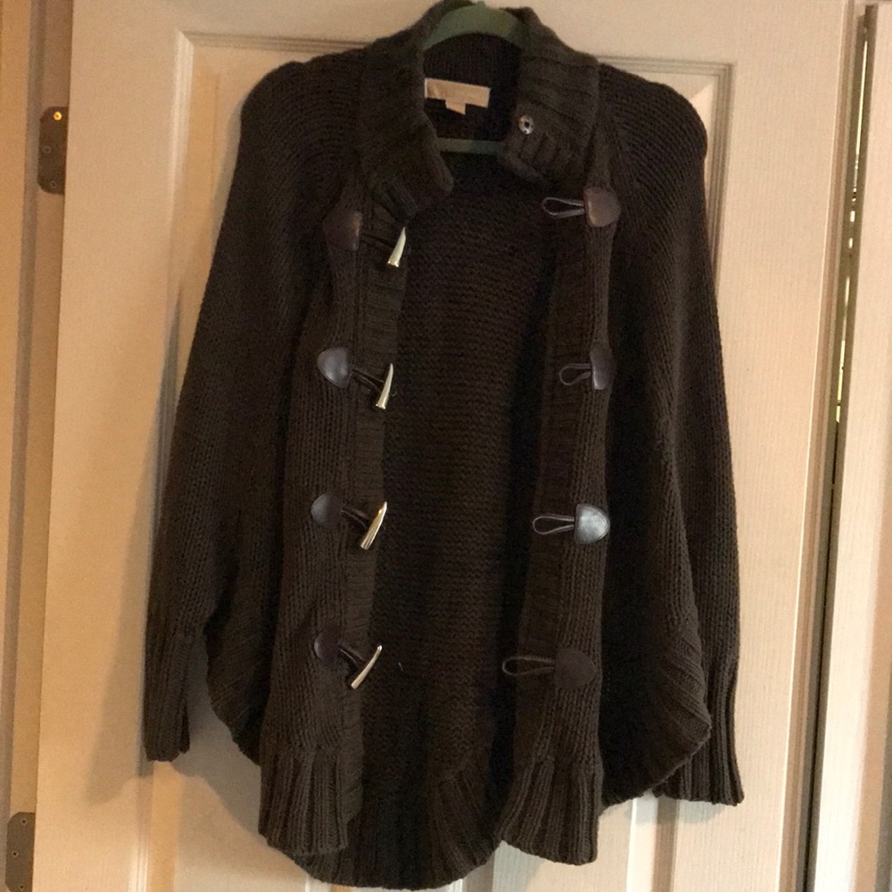 Micheal Kors Olive Green sweater w/ buttons